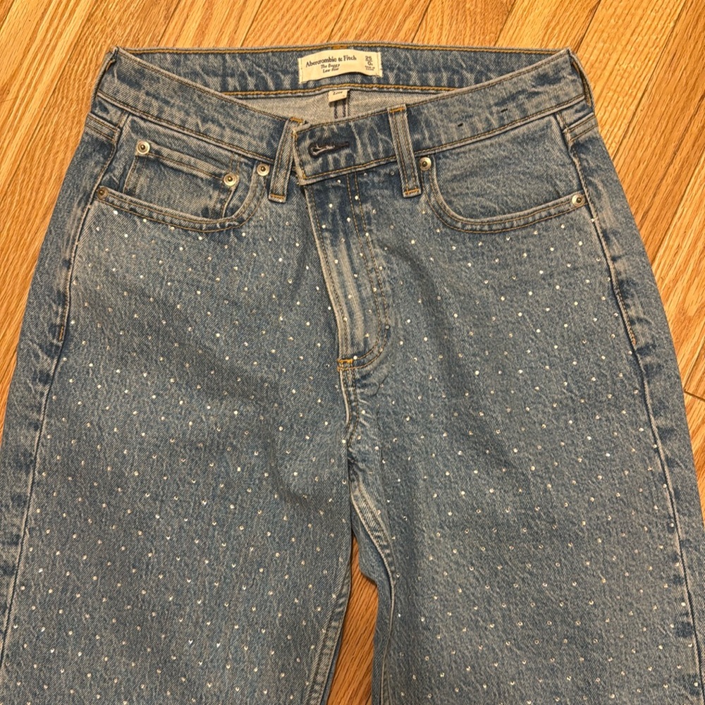 Abercrombie low rise jeans